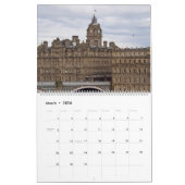 Edinburgh Scotland City esthetische muurkalender Kalender (Mar 2026)