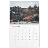 Edinburgh Scotland City esthetische muurkalender Kalender (Feb 2026)
