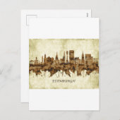 Edinburgh Scotland Cityscape Feestdagenkaart (Voorkant / Achterkant)