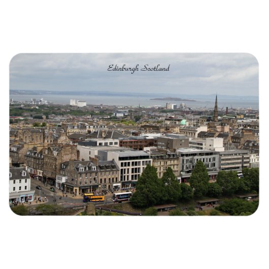 Edinburgh Scotland, Cityscape, fotografie Magneet (Horizontaal)