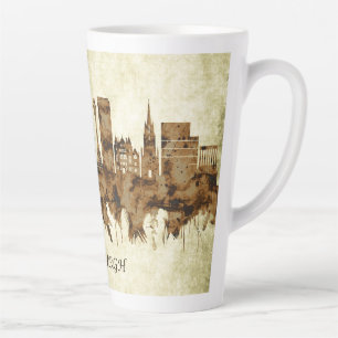 Edinburgh Scotland Cityscape Latte Mok