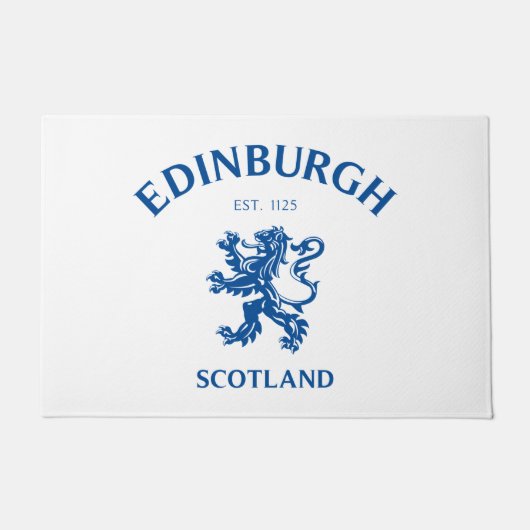 EDINBURGH Scotland Deurmat (Voorkant)