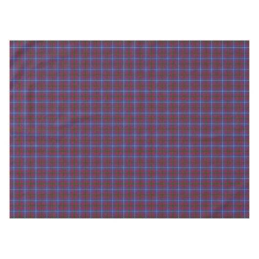 Edinburgh Scotland District Tartan Tafelkleed (Voorkant (Horizontaal))