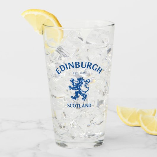 EDINBURGH Scotland Glas (Voorkant ijs)