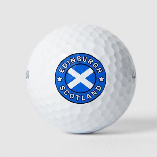 Edinburgh Scotland Golfballen (Voorkant)