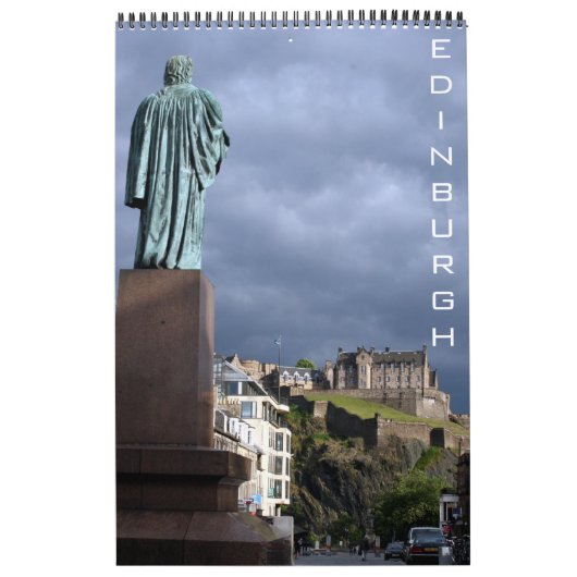 edinburgh scotland kalender (Hoes)