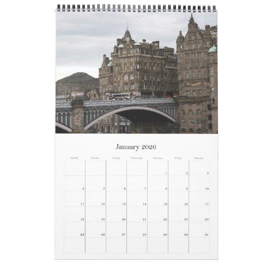 edinburgh scotland kalender (Jan 2026)