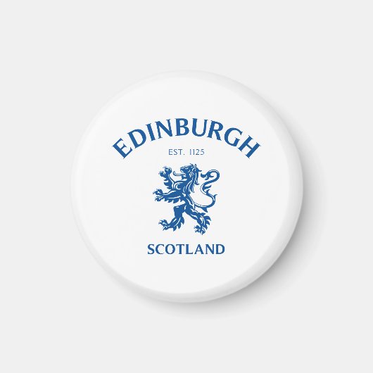 EDINBURGH Scotland Magneet (Voorkant)