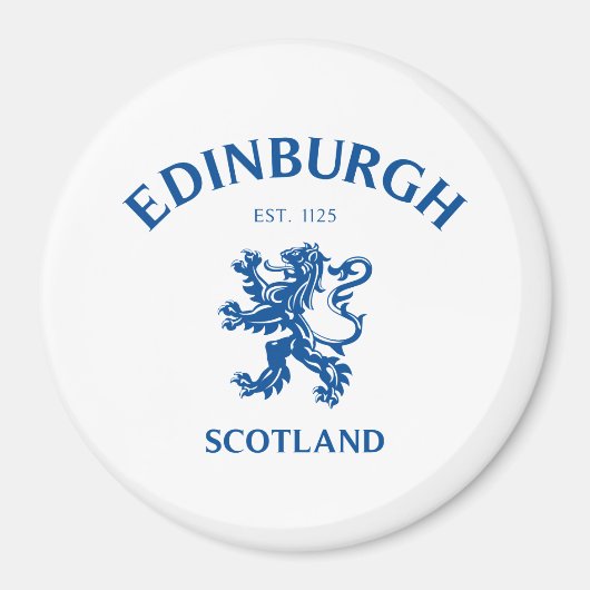 EDINBURGH Scotland Magneet (Voorkant)