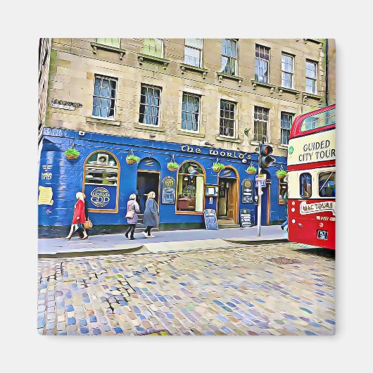 Edinburgh, Scotland Magnet (Voorkant)