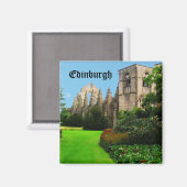 Edinburgh Scotland Magnet (Voorkant / Achterkant)