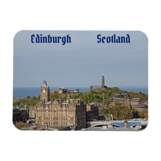 Edinburgh, Scotland Magnet Magneet (Horizontaal)