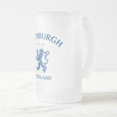 EDINBURGH Scotland Matglas Bierpul (Voorkant rechts)