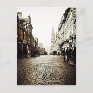 EDINBURGH SCOTLAND MAYBOLE STREET SCENE 1910 BRIEFKAART