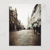 EDINBURGH SCOTLAND MAYBOLE STREET SCENE 1910 BRIEFKAART (Voorkant)