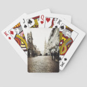 EDINBURGH SCOTLAND MAYBOLE STREET SCENE 1910 POKERKAARTEN (Achterkant)