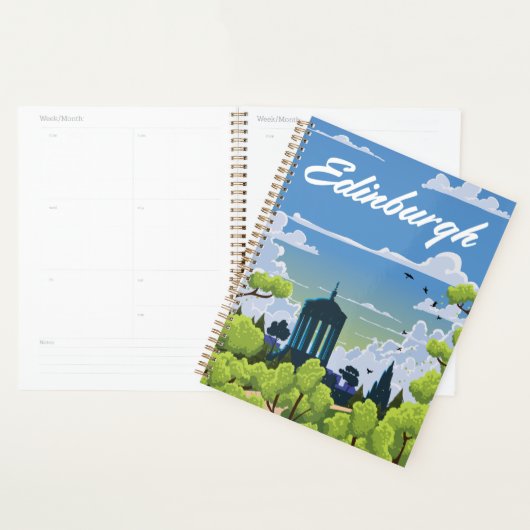 Edinburgh Scotland Planner (Display)