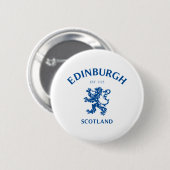 EDINBURGH Scotland Ronde Button 5,7 Cm (Voorkant /achterkant)