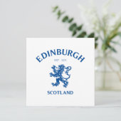EDINBURGH Scotland Save The Date (Staand voorkant)