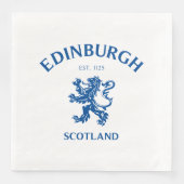 EDINBURGH Scotland Servet (Voorkant)