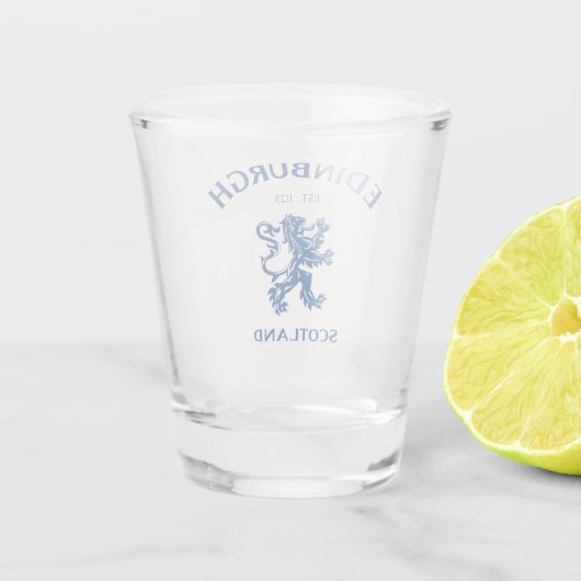 EDINBURGH Scotland Shot Glas (Achterkant)