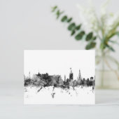 Edinburgh Scotland Skyline Briefkaart (Staand voorkant)
