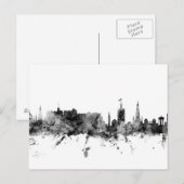 Edinburgh Scotland Skyline Briefkaart (Voorkant / Achterkant)