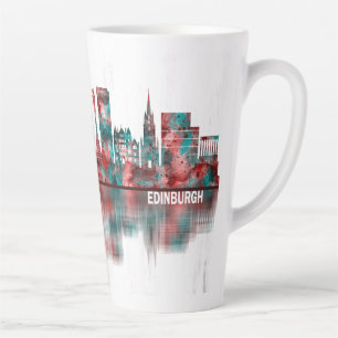 Edinburgh Scotland Skyline Latte Mok
