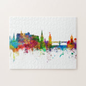 Edinburgh Scotland Skyline Legpuzzel (Horizontaal)