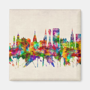 Edinburgh Scotland Skyline Magneet