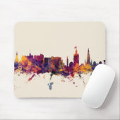 Edinburgh Scotland Skyline Muismat (Met muis)
