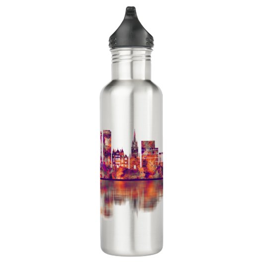 Edinburgh Scotland Skyline Waterfles (Rechts)