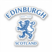 EDINBURGH Scotland Sticker (Voorkant)