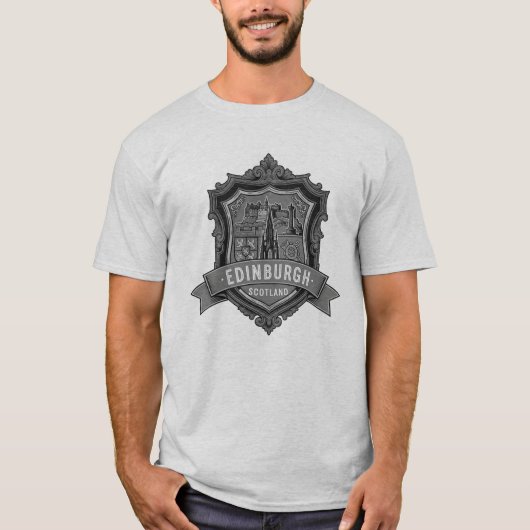 Edinburgh Scotland T-shirt (Voorkant)