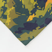 Edinburgh Scotland Travel Art Vintage Fleece Deken (Hoek)