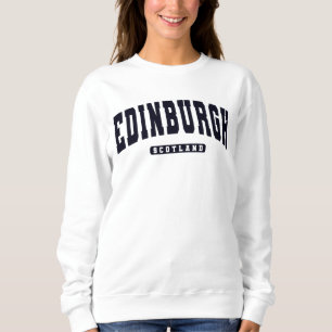 Edinburgh Scotland Varsity College Style Trui