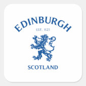 EDINBURGH Scotland Vierkante Sticker (Voorkant)