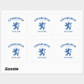 EDINBURGH Scotland Vierkante Sticker (Vel)
