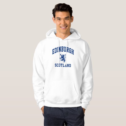 Edinburgh Scottish Hoodie (Voorkant volledig)