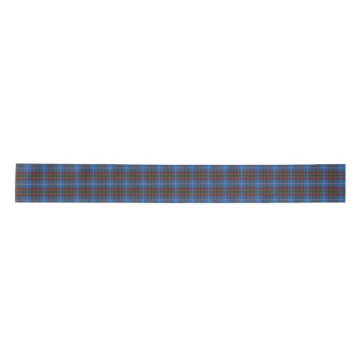 Edinburgh Scottish Tartan Satijnen Lint (Voorkant)