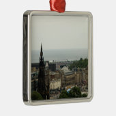 Edinburgh Skyline 001 Metalen Ornament (Rechts)