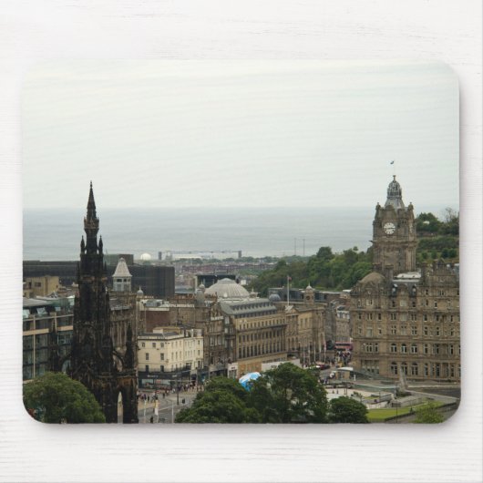 Edinburgh Skyline 001 Muismat (Voorkant)