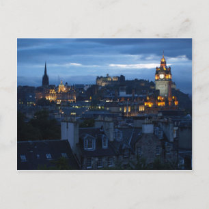 Edinburgh Skyline Briefkaart
