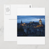 Edinburgh Skyline Briefkaart (Voorkant / Achterkant)