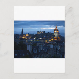 Edinburgh Skyline Briefkaart