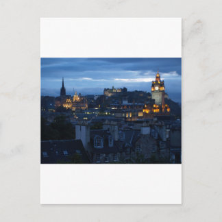 Edinburgh Skyline Briefkaart