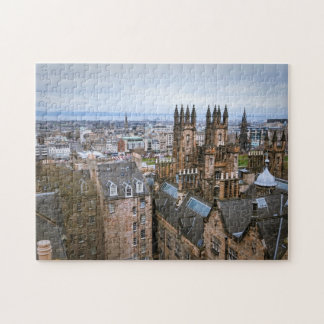 Edinburgh skyline, Edinburgh, Schotland Legpuzzel
