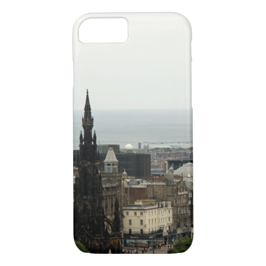 Edinburgh Skyline Scott Monument Case-Mate iPhone Case (Achterkant)