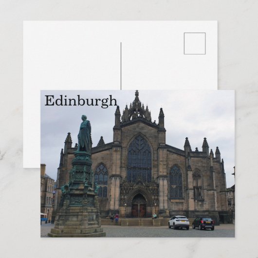 Edinburgh - St Giles' Cathedral Briefkaart (Voorkant / Achterkant)