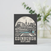 Edinburgh Stad Schotland Briefkaart (Staand voorkant)